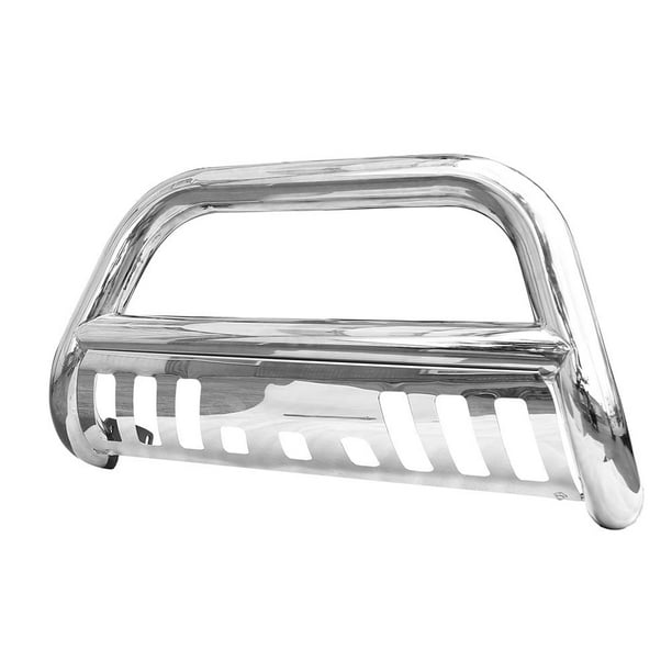 WALFRONT Chrome Bull Bar Grille Guard For Chevy Silverado Classic 1500