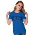 thumbnail image 4 of Crazy Cat Lady Meow Kittycat Lover Womens Fitted Plus Size Graphic Tee Brisco Brands 2X, 4 of 5