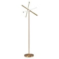 thumbnail image 6 of Garza Floor Lamp Brass Floor Lamp, Modern Style, Works with dimmer (Dimmer Not Included), Steel, Lighting Floor Lamps, 6 of 10