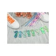 thumbnail image 4 of INSPIRE CHIC Leopard Shoelaces Multicolor Tie Dye Gradient Shoelace Flat Shoe Strings for Sports Sneakers 2 Pairs Dark Green 160cm/63.0", 4 of 5