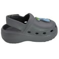 thumbnail image 5 of Hot Wheels Toddler Boys' Clogs with Adjustable Strap - Gray, Size 9, 5 of 8
