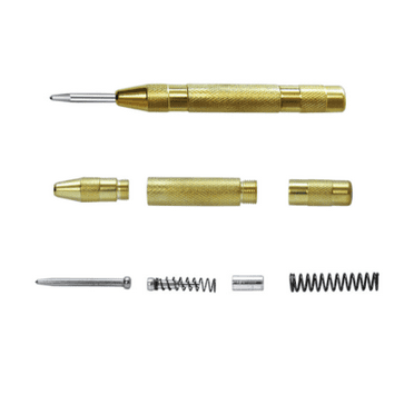 Strong Metal Drill  Automatic CENTER PUNCH Tool Adjustable Spring Loaded Super