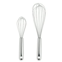 Mainstays 2 Piece Stainless Steel Balloon Whisk, 11.8 inch and 8.85 inch