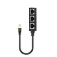 thumbnail image 2 of cpengpj 40Gbps 2000Mhz RJ45 Ethernet Connector Splitter 1 to 3 Sockets Internet Cable 5 6 7, 2 of 9