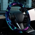 thumbnail image 6 of Alien 14.5 Inch Printing PVC Leather Car Wheel Cover Steering Wheel Cover Auto Accessories, 6 of 6