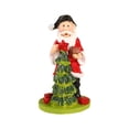 thumbnail image 1 of Figura de resina de Papá Noel, figura de Papá Noel, recuerdo de fiesta, artesanía, decoración navideña Postura de pie, 1 of 9
