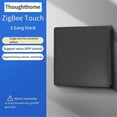 thumbnail image 4 of Tuya Zigbee Smart Switch Voice Intelligent Control Switch Single Zero Fire Line Universal 2 Switch, 4 of 5