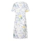 thumbnail image 5 of Vestidos estampados florales plegables de manga corta con cuello redondo informal de verano para mujer Fridja bnh3036, 5 of 8