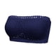 thumbnail image 1 of Gibobby Lencería de encaje Día de San Valentín para mujer sin costuras tubo superior encaje belleza espalda pecho envoltura ropa interior(Marina, XL), 1 of 2