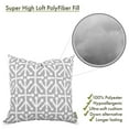 thumbnail image 4 of Majestic Home Goods Pillow 24x24 Aruba Gray, 4 of 4