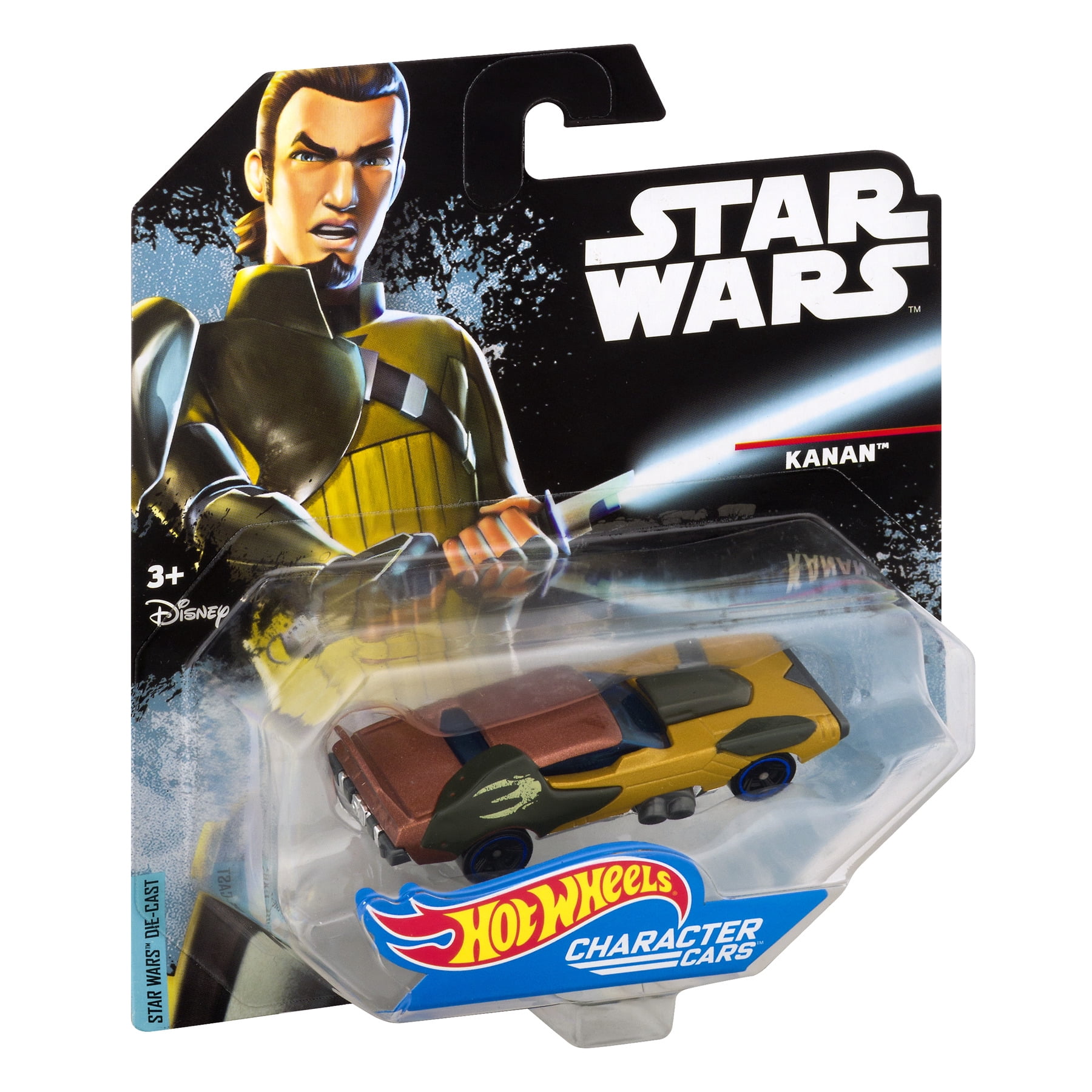 Hot Wheels Star Wars Rebels Kanan Character Car