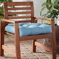 thumbnail image 2 of Greendale Home Fashions 20" x 20" Denim Outdoor Tufted Dining Seat Cushion, 2 of 7