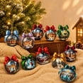 thumbnail image 7 of Qwtwty 12 Pcs Vintage Christmas Ornaments Set, Shatterproof Christmas Wooden Hanging Pendants with Gift Box Packaging for Home Holiday Party Decor, 7 of 7