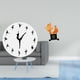thumbnail image 2 of Reloj de pared,Reloj de pared con bailarina,reloj decorativo colgante.,Relojes de pared silenciosos Reloj decorativo de tiempo silencioso,Escultura de pez,Escultura de pez,decoración del, 2 of 8