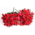 thumbnail image 3 of Nvzi 10 piezas de flores de tulipán artificiales, ramo de tulipanes de tacto real, ramo de tulipanes falsos para decoración de fiestas de bodas en el jardín del hogar (blanco), 3 of 4