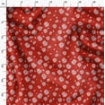 thumbnail image 3 of Soimoi Cotton Cambric Red Fabric By the Yard - 42 Inch Wide - Florals, Leaves Print Fabric - Elegant & Beautiful Patterns for Fashion and Home Decor Printed Fabric, 3 of 6
