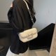thumbnail image 3 of Mujeres PU Bolsa cruzada elegante Gran capacidad Gran capacidad Correa de cadena de bolsas de viaje simple Mini bolso de bolso de mano casual Bolsa de viaje al aire libre, 3 of 8
