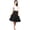 black/S-M(Waist:60-100cm/25.6-39"), variant on Vintage Rockabilly Petticoat for Women Adult Dresses Short Crinoline Half Slip Dance Tutus Skirt Organza