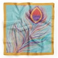 thumbnail image 3 of Bimba Cotton Voile Rectangular Printed Scarf Women Wrap Bandanas-40 x 40 Inches, 3 of 7