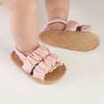 thumbnail image 6 of Baby Girls Sandals Summer Shoes Outdoor First Walker Toddler Girls Boys Shoes for 0-18 Months, 6 of 9