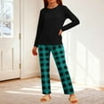 thumbnail image 1 of Conjuntos de blusas y camisas de cuello redondo y manga larga para niños y niñas, moda con rayas bonitas, pantalones suaves de manga larga, traje para niña, pantalones superiores, 1 of 6