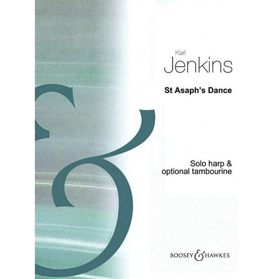 St. Asaph's Dance : Solo Harp & Optional Tambourine (Paperb