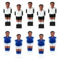 thumbnail image 2 of 10x Baby-Foot Hommes Baby-Foot Football Table Mini Poupées Figurines, 2 of 8