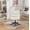 White#15, variant on Office Chairs Bizerte Adjustable Swivel Criss-Cross Chair, Wide Seat/ Office Chair /Vanity Chair, Gray,Mesh Office Chairs