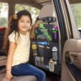thumbnail image 3 of Oferta especial de Amazon para bolsa de almacenamiento de asiento de automóvil, bolsa de almacenamiento trasera multifuncional, bolsa de suspensión de automóvil para iPad, asiento trasero antipatadas, 3 of 5