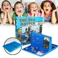 thumbnail image 1 of maskred Sea Battle Board Game Strategy Board Game Funny Naval Battle Game Childrens Double Battle Toy, 1 of 6