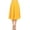 Mustard, variant on Women's Solid Basic Casual Elastic Waist A-line Flared Midi Skirt S-3XL