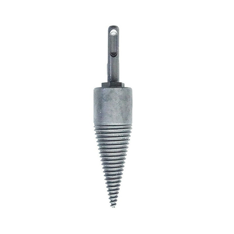 Log Splitter Screw Cone Kindling Firewood Splitter for Hand Drill Stick Copper