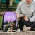 thumbnail image 6 of Gorillaz Backpack Rucksack Book Bag Schoolbag Shoulder Bag Casual Hiking Daypack, 6 of 8