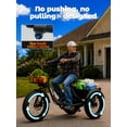 thumbnail image 4 of ESKUTE T300 Pro Adult Electric Tricycle with Reverse, E Trike, 998.4Wh Battery, 20" x 4.0" Fat Tires, Foldable 3 Wheel Electric Bike, Stable Ride for Seniors & Parents Black, UL2849, 4 of 9