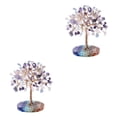 thumbnail image 1 of Cateissary Exquisitos cristales curativos, piedras, colgante de árbol, elegantes acentos para el hogar, piedras de cristal, adorno de árbol Type7 NO7, 1 of 6
