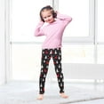 thumbnail image 5 of joogoo Girls' Leggings Reindeer Christmas Trees Yoga Pants 4T, 5 of 8
