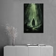 thumbnail image 5 of Halloween Dark Forest Ghost Wall Art Poster Scroll Canvas Painting Picture Living Room Decor Home 24x36inch(60x90cm), 5 of 6