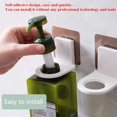 thumbnail image 3 of Heldig Shower Gel Bottle Rack Hook Bracket Bathroom Wall Magic Paste Shampoo Suction Wall Type Seamless Hook 3 PackB, 3 of 6