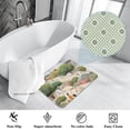 thumbnail image 3 of Rabbit Non-Slip Polyester Office Mat Chair Rug - Machine Washable Office Rug, 3 of 6