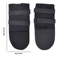 JGJJUGN Dog Paw Protective Covers, Dog Shoe Booties, Waterproof Dog Socks for Outdoor Sports, Claw Protection for Dogs, Ankle & Foot Covers, Mud & Snow Resistant, Sizes Large Medium Small