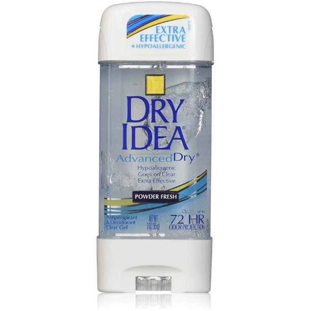 Dry Idea Advanced Dry Antiperspirant & Deodorant Clear Gel, Powder