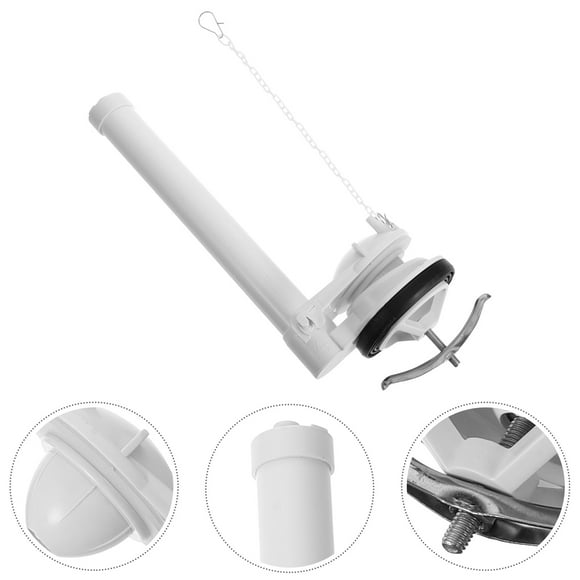 HIAKDOFT Drain Valve for Toilet Tank Repair Kit Toilet Fill Valve Replacement Kit POM 1Pcs