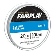 Cortland Fairplay Fly Line Reel Backing, White, 20 lb., 100 yd, 161122