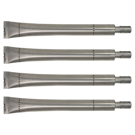 

4-Pack BBQ Gas Grill Tube Burner Replacement Parts for Broil King 9879-47 - Compatible Barbeque Stainless Steel Pipe Burners
