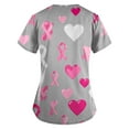 thumbnail image 2 of NAMTYQX Breast Cancer Awareness Shirts Short Sleeve Breast Cancer Shirts White Size 3XL, 2 of 4