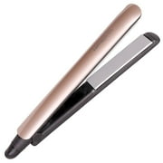 Lumabella keratin dual touch hair straightener with keratin micro conditioners smart heat sensors, flat iron, 1-inch