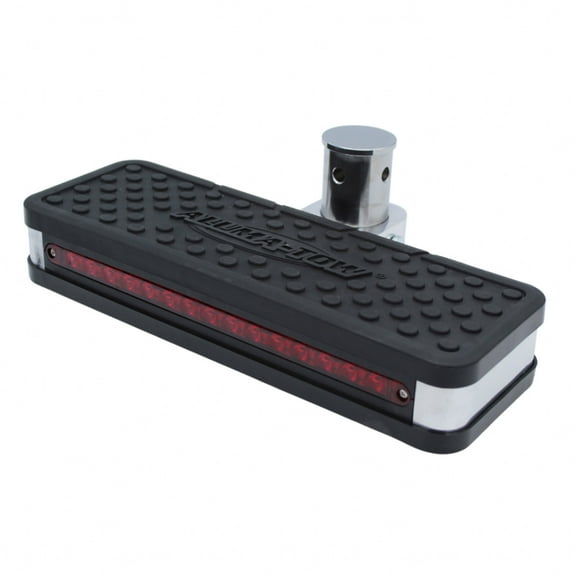 Aluma-Tow step with LED brake light accessory