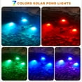 thumbnail image 5 of Solar Pond Lights, Changing LED Underwater Lights with 2 Modes, Solar Submersible Fountain Lights IP68 Waterproof, Solar Landscape SpotLights for Ganden Pond Waterfall Fountain Pool (3 in 1), 5 of 5