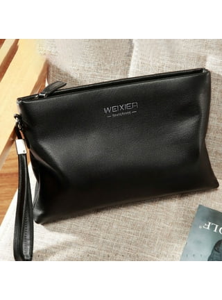 Ready Stock!! Men Clutch Bag Mens PU Hand carry Clutch Bag Long