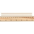 thumbnail image 3 of 200pc Round Wooden Sticks Dowel Rods for Toy Building Model Material Supplies PeachPuff 15x0.4cm, 3 of 3